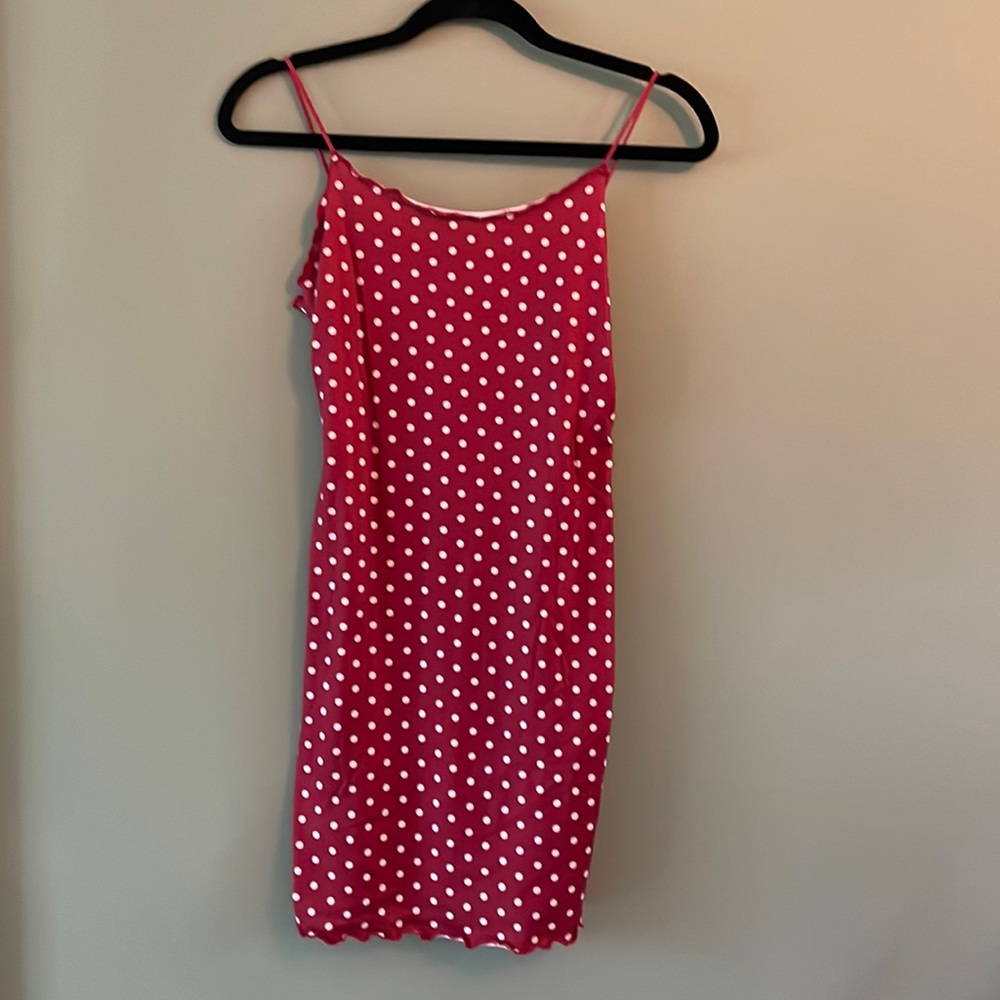 SHEIN polka dot dress